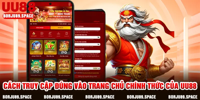 Cách truy cập đúng vào trang chủ chính thức của UU88